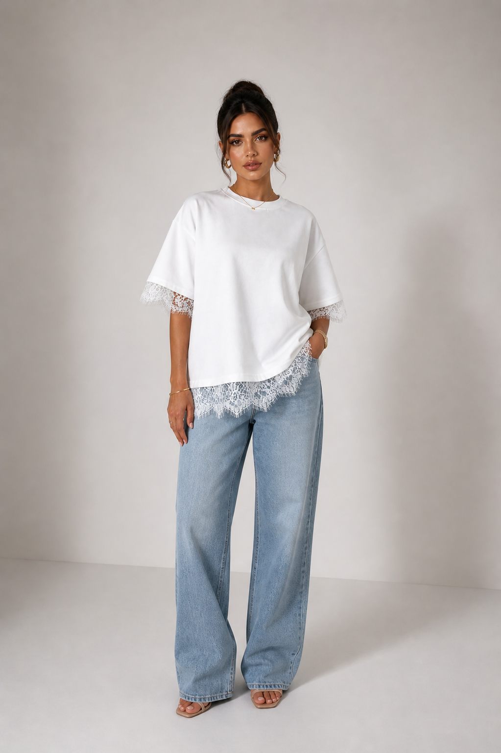 Spitzen-T-Shirt Melia