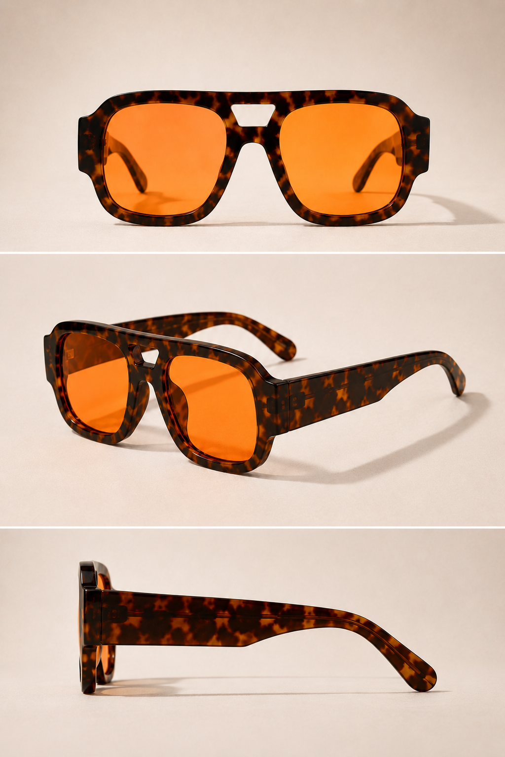 Vintage-Pilotenbrille