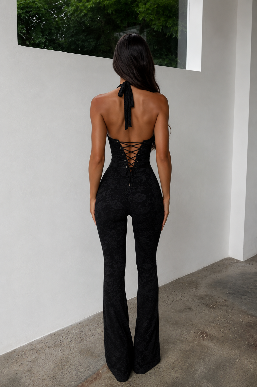 Overall-Corsage-Overall Cassia