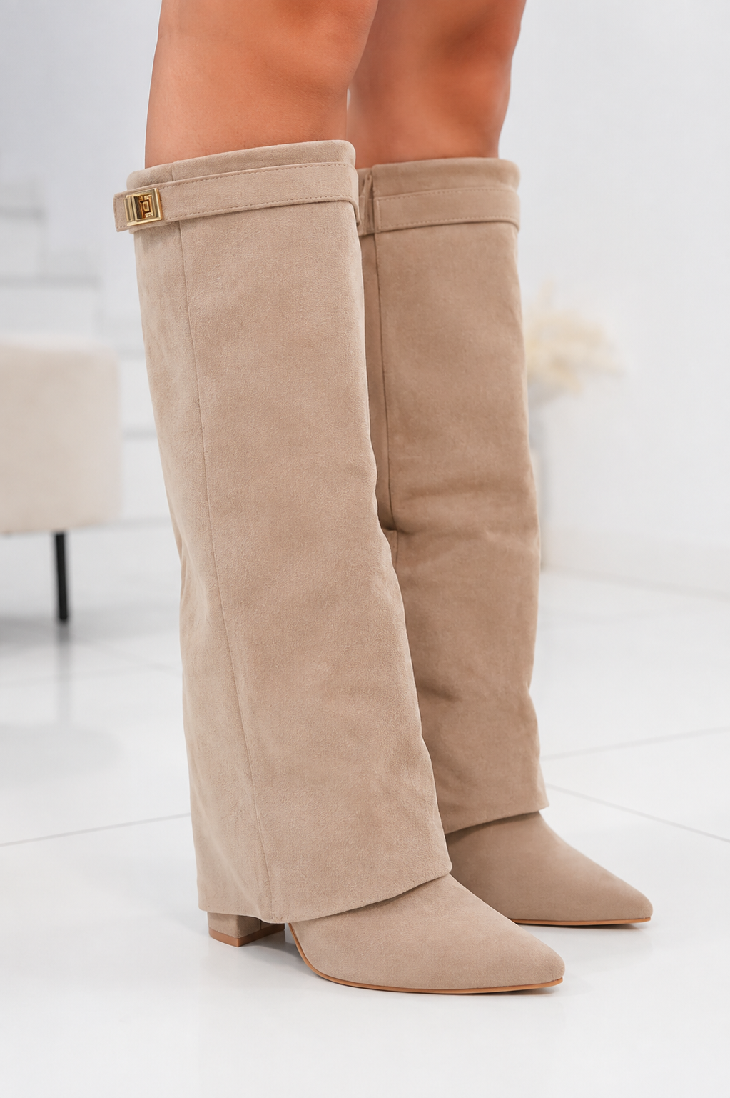 Stiefel mit Umschlag „Sena“