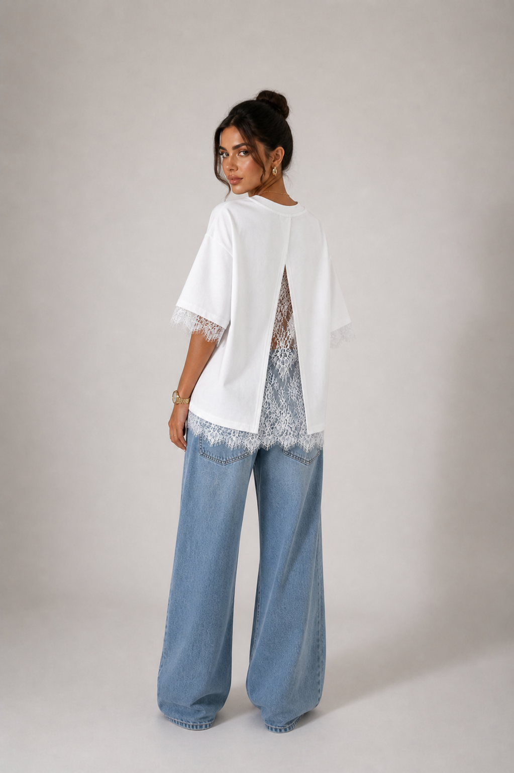 Spitzen-T-Shirt Melia