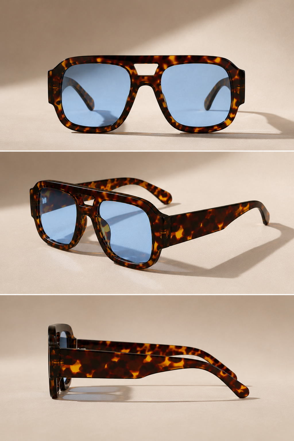 Vintage-Pilotenbrille