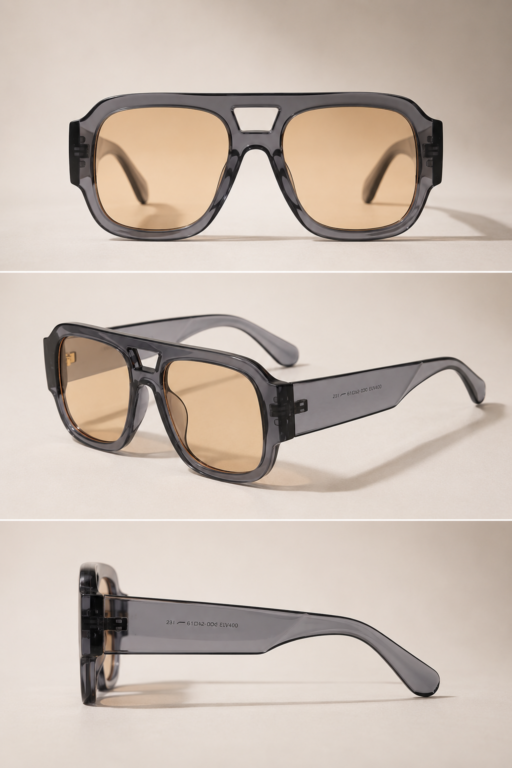 Vintage-Pilotenbrille