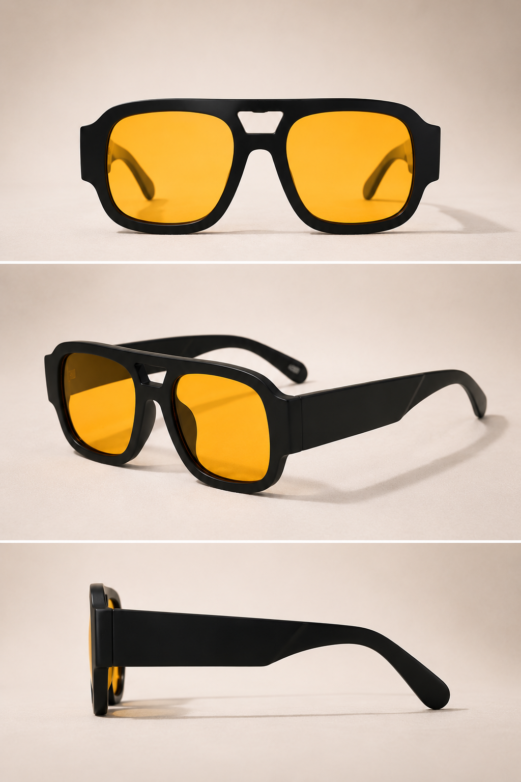 Vintage-Pilotenbrille
