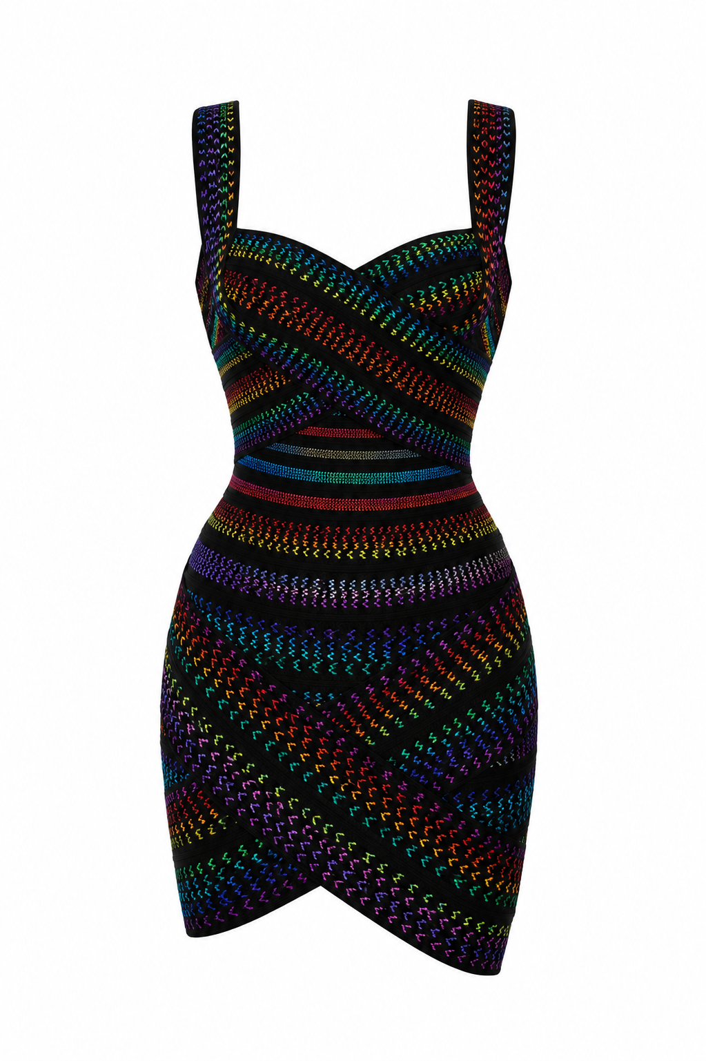 Prism-Bandagen-Minikleid