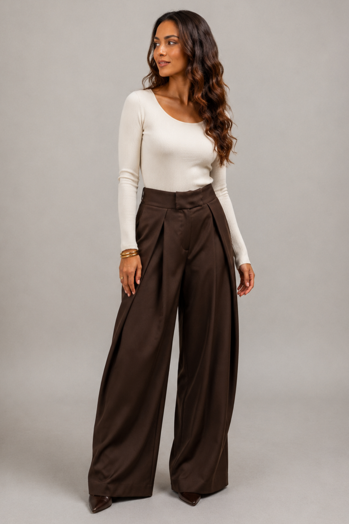 Nora-Hose mit weitem Bein