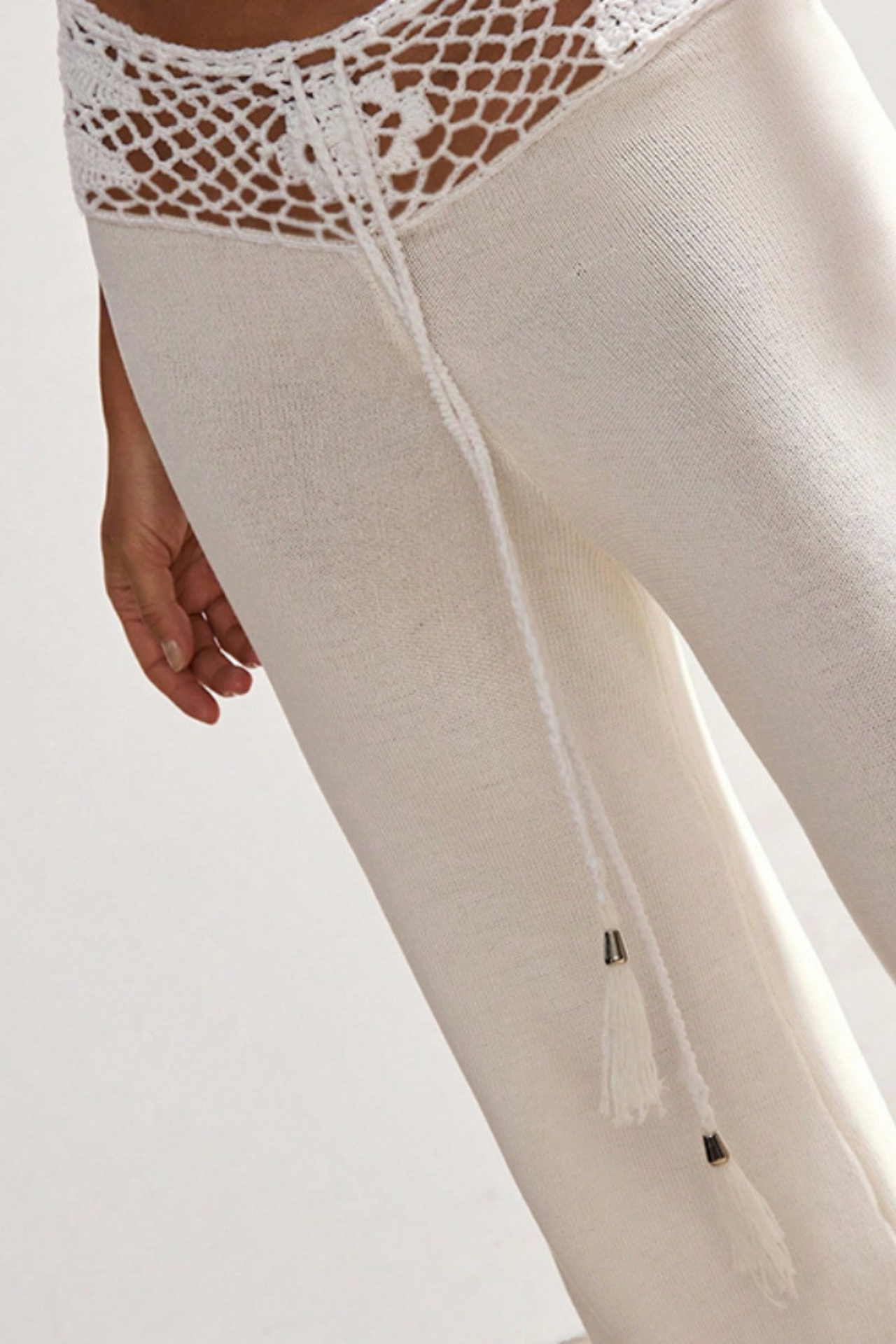 Playa Kirsty Häkelstrickhose